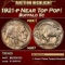 1921-p Buffalo Nickel Near Top Pop! 5c ms67 SEGS