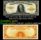 1922 $10 Large Size Gold Certificate Grades Select AU Signatures Speelman/White