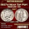 1937-s Mercury Dime Near Top Pop! 10c ms67+ FSB SEGS