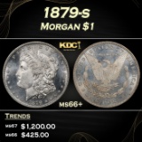 1879-s Morgan Dollar $1 ms66+ SEGS