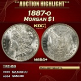 1887-o Morgan Dollar $1 ms64+ SEGS
