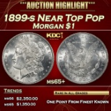 1899-s Morgan Dollar Near Top Pop $1 ms65+ SEGS