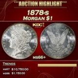 1878-s Morgan Dollar $1 ms66+ SEGS