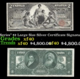 1896 $2 Large Size Silver Certificate 