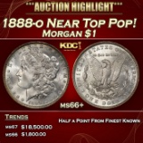 1888-o Morgan Dollar Near Top Pop! $1 ms66+ SEGS