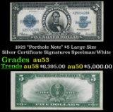 1923 $5 Large Size Silver Certificate 