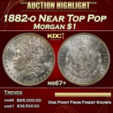 1882-o Morgan Dollar Near Top Pop $1 ms67+ SEGS
