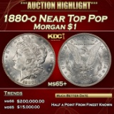 1880-o Morgan Dollar Near Top Pop $1 ms65+ SEGS