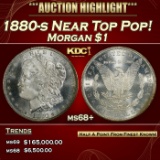 1880-s Morgan Dollar Near Top Pop! $1 ms68+ SEGS