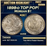 1898-o Morgan Dollar TOP POP! $1 ms68 SEGS