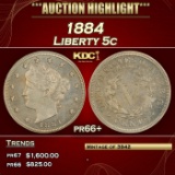 1884 Proof Liberty Nickel 5c pr66+ SEGS