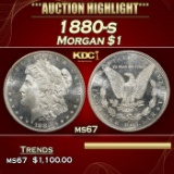 1880-s Morgan Dollar $1 ms67 SEGS