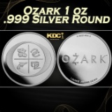 Ozark 1 oz .999 Silver Round Round