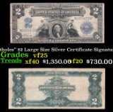 1899 $2 Large Size Silver Certificate 