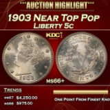 1903 Liberty Nickel Near Top Pop 5c ms66+ SEGS