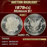 1878-cc Morgan Dollar $1 ms65+ PL SEGS