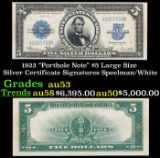 1923 $5 Large Size Silver Certificate 