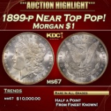 1899-p Morgan Dollar Near Top Pop! $1 ms67 SEGS