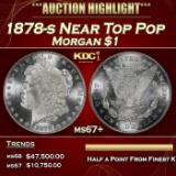 1878-s Morgan Dollar Near Top Pop $1 ms67+ SEGS