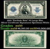 1923 $5 Large Size Silver Certificate 