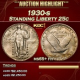 1930-s Standing Liberty Quarter 25c ms65+ fh SEGS
