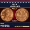 1912-p Lincoln Cent 1c Grades ms65 rd