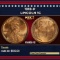 1918-p Lincoln Cent 1c Grades ms65 rd
