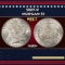 1897-p Morgan Dollar $1 Grades ms63+
