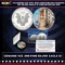 Colorized 9/11 WTC 18th Anniversary Commem 1oz Silver Eagle $1 Coin in Deluxe Box Other Toy
