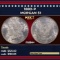 1880-p Morgan Dollar $1 Grades ms64+