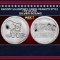Snoopy Valentines Cards Peanuts Style - 1 oz Silver Round Round