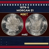1879-s Morgan Dollar $1 Grades ms62