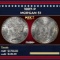 1887-p Morgan Dollar $1 ms66+ SEGS