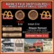 Lincoln Wheat Cent 1c Mixed Roll Orig Brandt McDonalds Wrapper, 1916-p end, Indian other end