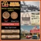 Lincoln Wheat Cent 1c Mixed Roll Orig Brandt McDonalds Wrapper, 1913-p end, Wheat other end