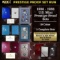 1986-1988 US Mint Prestige Proof Sets - 19 Coins, 3 Complete Sets