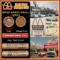 Lincoln Wheat Cent 1c Mixed Roll Orig Brandt McDonalds Wrapper, 1912-p end, Wheat other end
