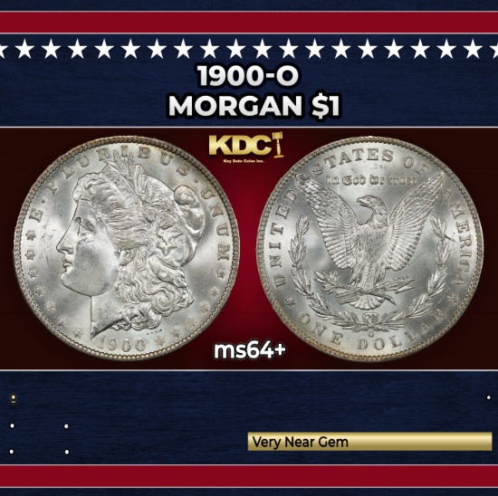 1900-o Morgan Dollar $1 Grades ms64+