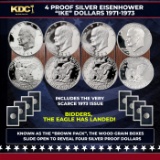 1971-1974 Full US Mint Silver Proof 