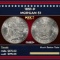1891-p Morgan Dollar $1 Grades ms63+