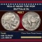 1934-d Buffalo Nickel Near Top Pop 5c ms66 SEGS