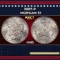 1887-p Morgan Dollar $1 Grades ms63