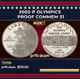 2002-P Olympics Proof Modern Commem Dollar $1 pr70 dcam SEGS