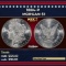 1884-p Morgan Dollar $1 Grades ms64+