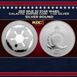 2021 Niue $2 Star Wars: Galactic Empire Coin - 1 oz Silver Round Round