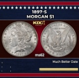 1897-s Morgan Dollar $1 Grades ms62