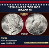 1926-s Peace Dollar Near Top Pop $1 ms66+ SEGS