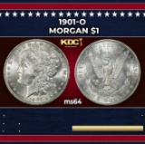 1901-o Morgan Dollar $1 Grades ms64