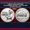 Coca Cola Batter Colorized Style - 1 oz Silver Round Round