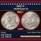 1902-p Morgan Dollar $1 Grades ms63+